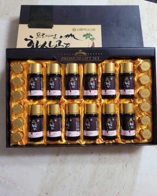 서울약사신협_프리미엄황삼골드_3.75g x 12환+75mgx12병 — 5점을 준 리뷰어가 2020년 9월 올린 사용 사진