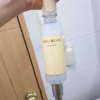 바디빔 비타민 샤워필터 망고피치향 — 5점을 준 리뷰어가 2020년 5월 올린 사용 사진
