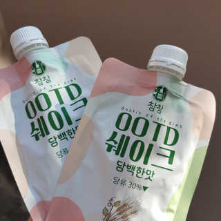 [꾸콤] 참참 OOTD쉐이크 담백한 일주일세트 50g x 5 — 4.5점을 준 리뷰어가 2020년 11월 올린 사용 사진