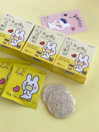 네이처오다 달칩 초코샌드 — 5점을 준 리뷰어가 2020년 5월 올린 사용 사진