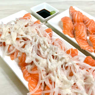 동원산업 항공직송 동원생연어_400g — 5점을 준 리뷰어가 2020년 4월 올린 사용 사진