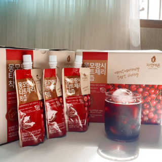 자연에온 몽모랑시 타트체리 착즙 100mL 10개입 2BOX — 5점을 준 리뷰어가 2020년 9월 올린 사용 사진