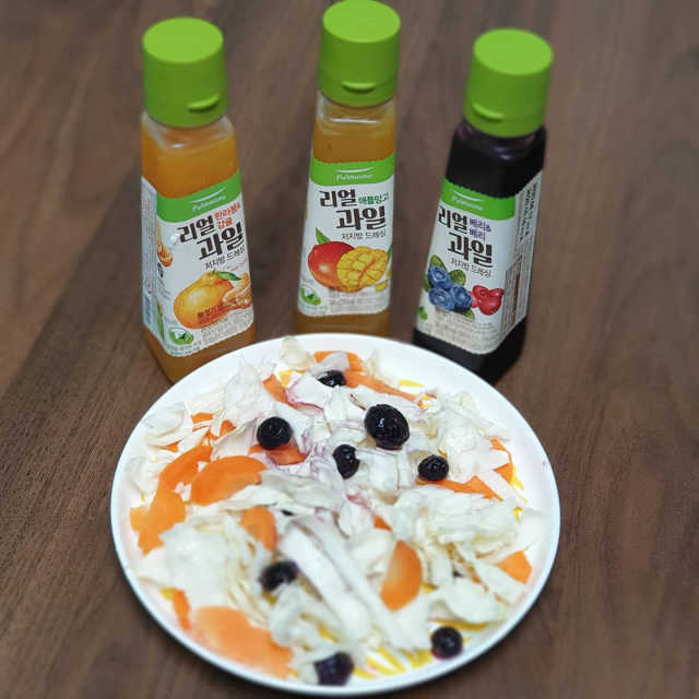[풀무원] 리얼 과일  저지방 드레싱 240g 3종 리뷰 사진