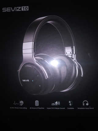 SEVIZ Bluetooth Headphones 10 3color — 5점을 준 리뷰어가 2020년 7월 올린 사용 사진