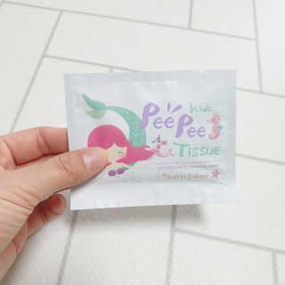 코리인제이아일랜드 키즈 피피티슈  Kids Pee Pee Tissue — 5점을 준 리뷰어가 2020년 11월 올린 사용 사진