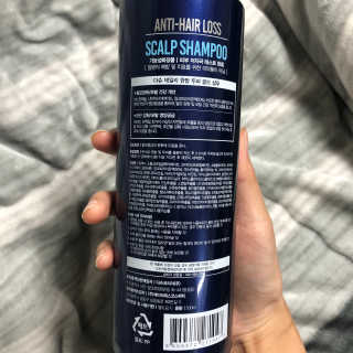 다슈코리아 다슈 데일리 단백질 한방 두피 골드 샴푸 500ml — 5점을 준 리뷰어가 2020년 11월 올린 사용 사진