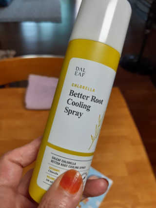 달리프 클로렐라 베러 루트 쿨링 스프레이 100ml — 4점을 준 리뷰어가 2020년 8월 올린 사용 사진