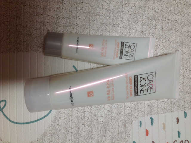 케어존 딥클린 젠틀 필링젤 리뷰 사진