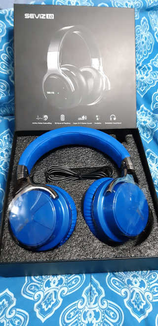 SEVIZ Bluetooth Headphones 10 3color — 5점을 준 리뷰어가 2020년 5월 올린 사용 사진