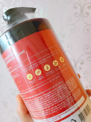 달리프 진저 베러 퍼퓸 탈모 완화 샴푸 1000ml 향 3종 — 5점을 준 리뷰어가 2020년 12월 올린 사용 사진