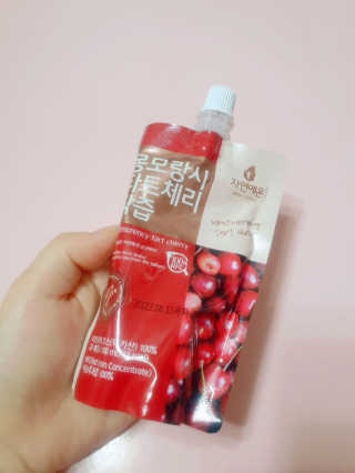 자연에온 몽모랑시 타트체리 착즙 100mL 10개입 2BOX — 5점을 준 리뷰어가 2020년 9월 올린 사용 사진