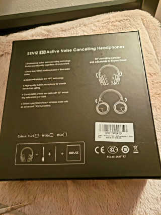 SEVIZ Bluetooth Headphones 10 3color — 5점을 준 리뷰어가 2020년 5월 올린 사용 사진