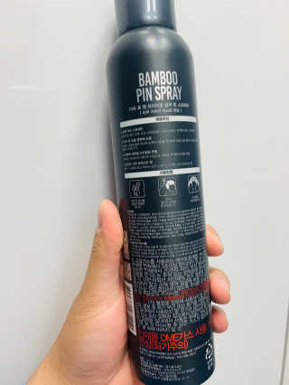 다슈코리아 다슈 포 맨 프리미엄 밤부 핀 스프레이 300ml — 5점을 준 리뷰어가 2020년 5월 올린 사용 사진