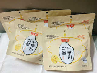 [꾸콤] 참참 전통 찹쌀 누룽지 일주일세트 60g x 5 — 4점을 준 리뷰어가 2020년 10월 올린 사용 사진