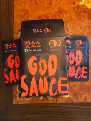 갓소스 만능양념소스 60gx4팩 1,2,3단계샘플러60gx3팩 — 5점을 준 리뷰어가 2020년 6월 올린 사용 사진