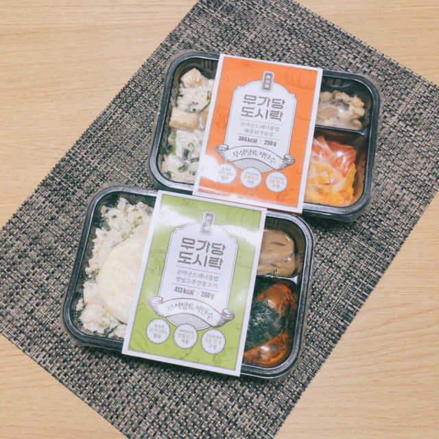 [무화당] 무설탕 곤약 도시락 6팩 리뷰 사진