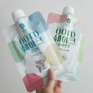 [꾸콤] 참참 OOTD쉐이크 고단백 일주일세트 50g x 5 — 4점을 준 리뷰어가 2020년 11월 올린 사용 사진