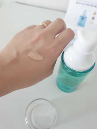 가하코스 랩피 수딩 리바이탈 에센스 — 4점을 준 리뷰어가 2020년 6월 올린 사용 사진