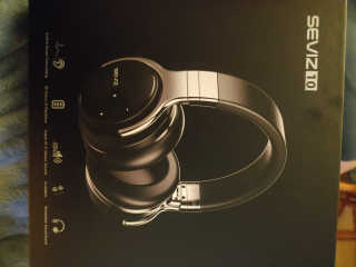 SEVIZ Bluetooth Headphones 10 3color — 5점을 준 리뷰어가 2020년 8월 올린 사용 사진