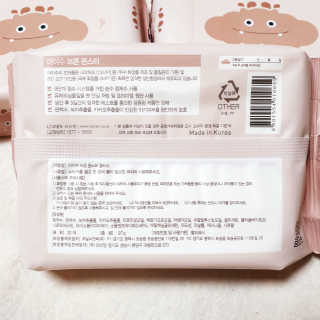 아이수 브론 몬스터 휴대용 아기 물티슈 — 5점을 준 리뷰어가 2020년 11월 올린 사용 사진