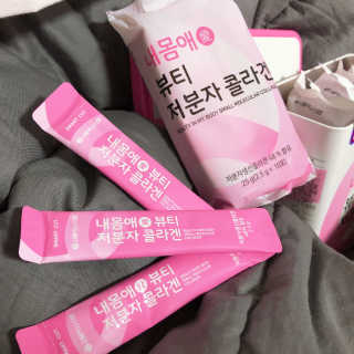 서울약사신협_내몸애뷰티저분자콜라겐_2.5g 50포 — 5점을 준 리뷰어가 2020년 4월 올린 사용 사진