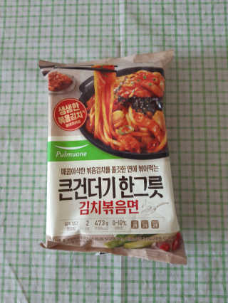 [풀무원] 지금껏 보지 못한 큰건더기 한그릇 면세트 — 5점을 준 리뷰어가 2020년 5월 올린 사용 사진