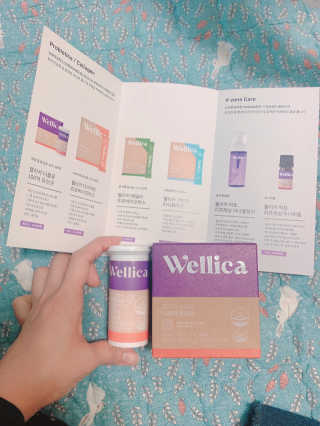 웰리카 더블유 100억 유산균 — 5점을 준 리뷰어가 2020년 12월 올린 사용 사진