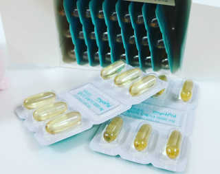 JW중외제약 마이코드 알티지 오메가3 1000 mg — 5점을 준 리뷰어가 2020년 9월 올린 사용 사진