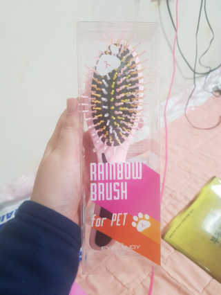 아이캔디 레인보우 볼륨S  브러쉬 for PET 미디엄 — 5점을 준 리뷰어가 2020년 11월 올린 사용 사진