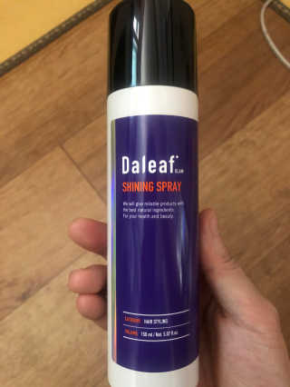 달리프 글램 샤이닝 스프레이 150ml — 5점을 준 리뷰어가 2020년 6월 올린 사용 사진