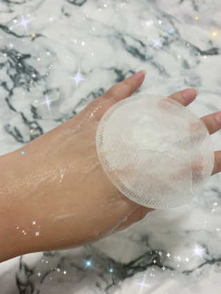 뷰트리 BEAUTREE PLA 버블 각질 제거 클렌징 패드 — 5점을 준 리뷰어가 2020년 7월 올린 사용 사진