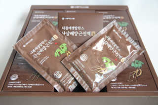 서울약사신협 약사신협_산삼배양근 진액_70ml x 30포 — 5점을 준 리뷰어가 2020년 9월 올린 사용 사진