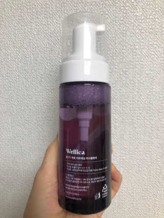 웰리카_V CARE 웰리카 락토 리프레싱 이너클렌저 — 4점을 준 리뷰어가 2020년 12월 올린 사용 사진