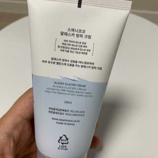 스와니코코 알래스카 빙하크림 — 5점을 준 리뷰어가 2020년 9월 올린 사용 사진