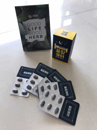 조은약초 꿀잠큐어 제주 감태추출물 감태정 600mg — 4점을 준 리뷰어가 2020년 6월 올린 사용 사진