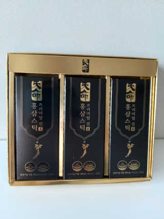 헬스업_천명진프리미엄홍삼스틱_10ml x 30포 — 5점을 준 리뷰어가 2020년 8월 올린 사용 사진