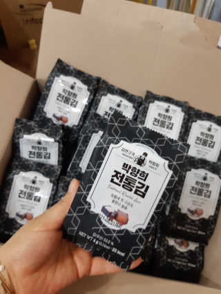 김연구가 박향희 박향희 불향솔솔 전통김 or 매운김 — 5점을 준 리뷰어가 2020년 6월 올린 사용 사진
