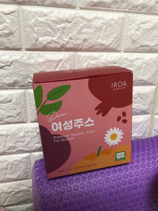 이로아 디어 여성주스_10포 — 5점을 준 리뷰어가 2020년 10월 올린 사용 사진