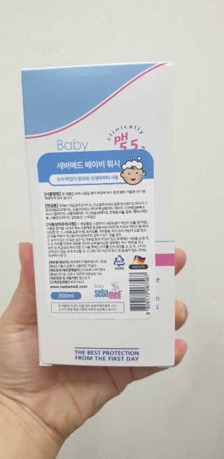 세바메드 베이비 바디워시 200ml — 5점을 준 리뷰어가 2020년 7월 올린 사용 사진