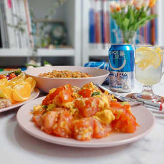 일화 아임톡 탄산수 355ml X 24캔 — 4.5점을 준 리뷰어가 2020년 4월 올린 사용 사진