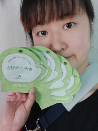 [후르디아] 청포도 매끈약산성 필링 패드_50매 세트 — 5점을 준 리뷰어가 2020년 5월 올린 사용 사진