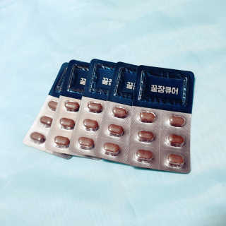 조은약초 꿀잠큐어 제주 감태추출물 감태정 600mg — 5점을 준 리뷰어가 2020년 5월 올린 사용 사진
