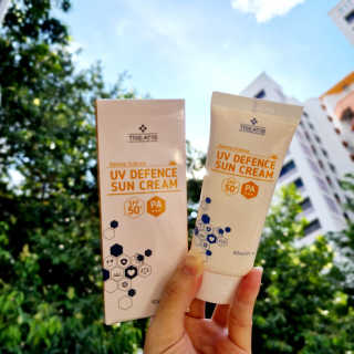 트리티스 SG_[TREATIS] UV Defence Sun Cream — 5점을 준 리뷰어가 2020년 12월 올린 사용 사진