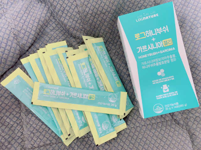 로그 허니부쉬+가르시니아 젤리 리뷰 사진
