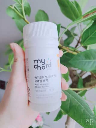 JW중외제약 마이코드 멀티비타민미네랄 포 맨 — 4점을 준 리뷰어가 2020년 8월 올린 사용 사진