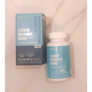 서울약사신협_프리미엄멀티비타민미네랄_1,200mg x 60정 — 5점을 준 리뷰어가 2020년 11월 올린 사용 사진