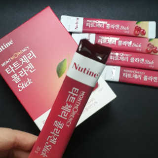 뉴틴 타트체리 콜라겐 스틱 20g X 30포 — 5점을 준 리뷰어가 2020년 8월 올린 사용 사진