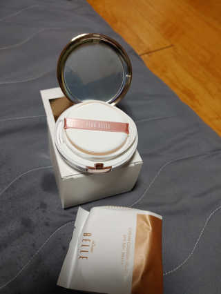 디어벨르 크림쿠션 DEAR BELLE CREAM COUSION — 5점을 준 리뷰어가 2020년 7월 올린 사용 사진