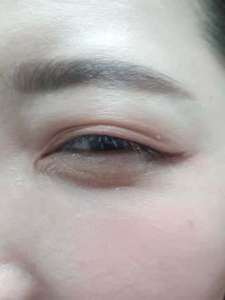 셀프코딩 밀키웨이 스프레드 글리터 밤 — 4.5점을 준 리뷰어가 2020년 10월 올린 사용 사진
