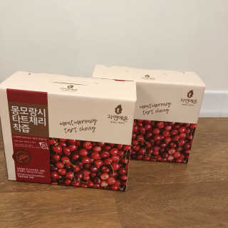 자연에온 몽모랑시 타트체리 착즙 100mL 10개입 2BOX — 4.5점을 준 리뷰어가 2020년 11월 올린 사용 사진